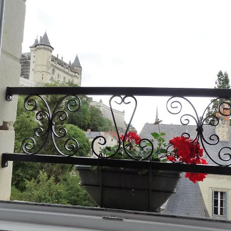 Vue Splendide Sur Chateau Saumur Exterior foto
