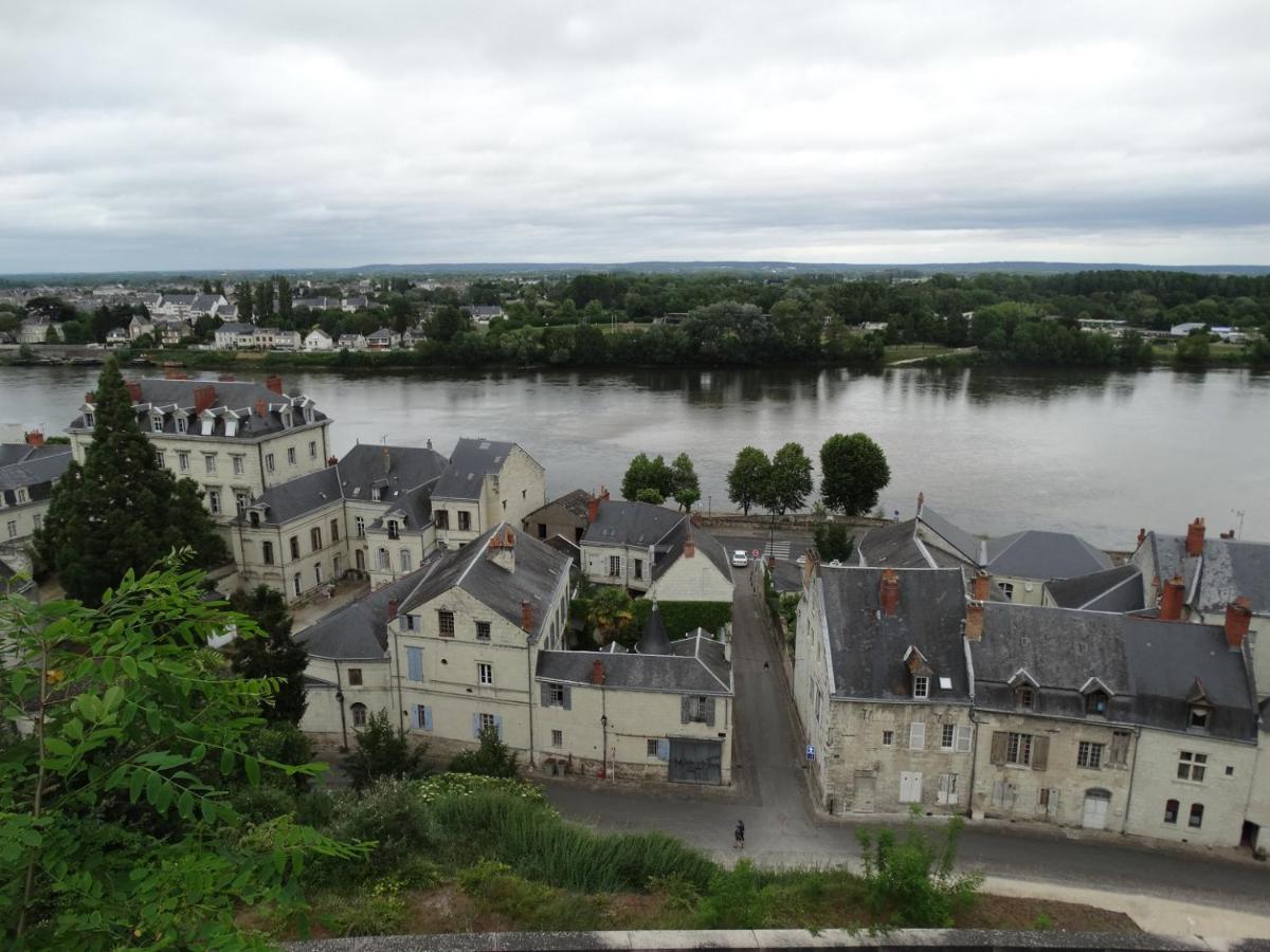 Vue Splendide Sur Chateau Saumur Exterior foto